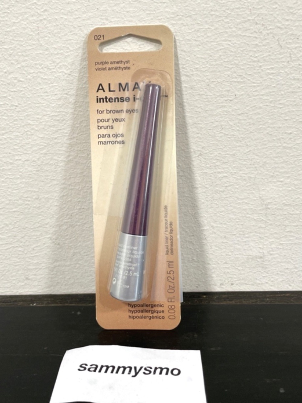 Almay Intense I-Color Liquid Liner For Brown Eyes, 021 Purple Amethyst